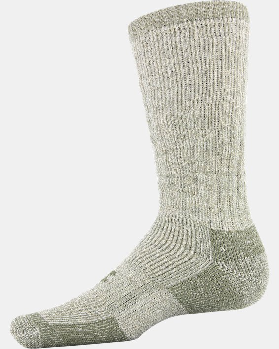 Unisex UA Charged Wool Boot Socks - 2-Pack, Brown, pdpMainDesktop image number 1